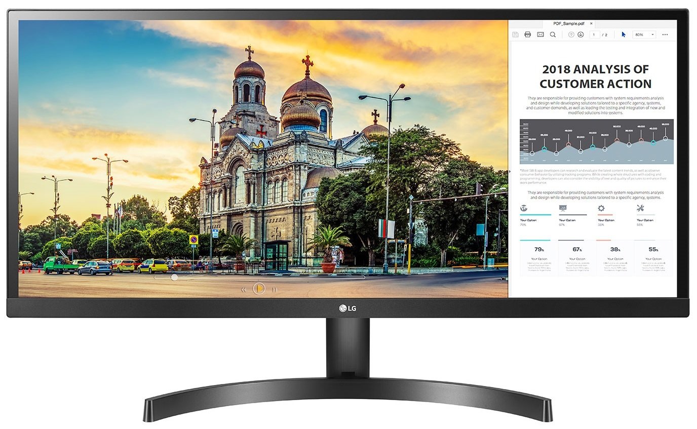 

LG UltraWide 29WL50S-B, Чёрный
