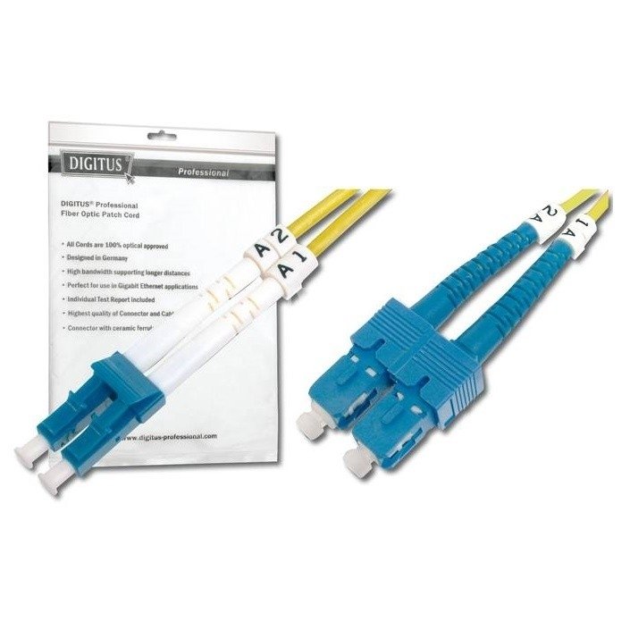 

DIGITUS LC/UPC-SC/UPC, 9/125, OS2,duplex,3m (DK-2932-03)