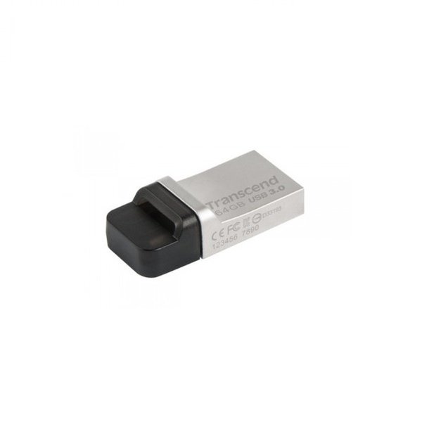

TRANSCEND JetFlash OTG 880 64GB Metal Silver