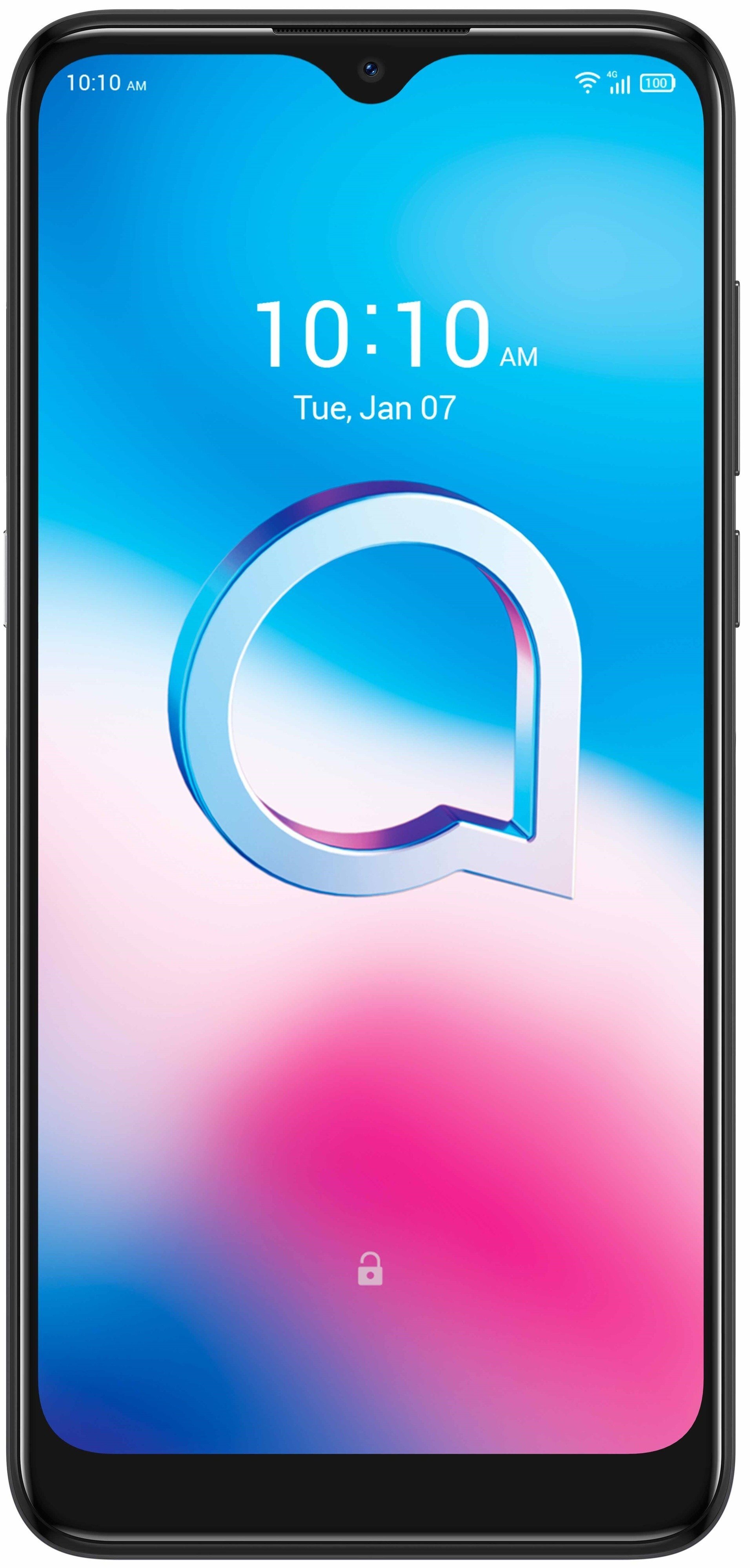 

ALCATEL 3L 2020 (5029Y) 4/64Gb NFC Dark Chrome, Чёрный