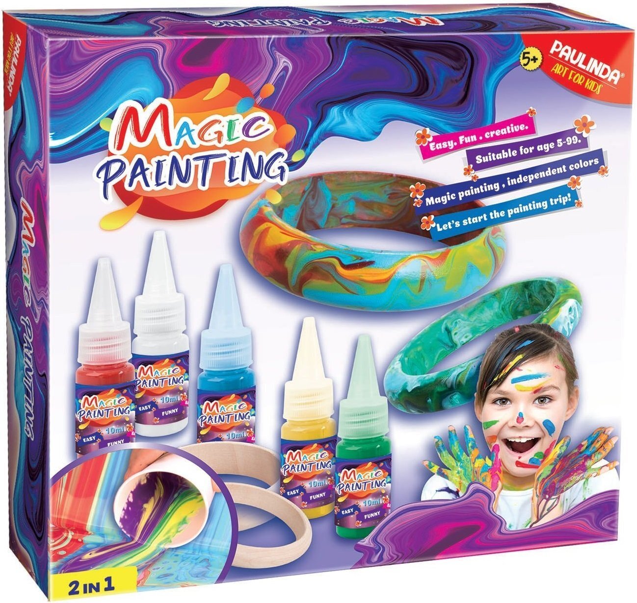 

Paulinda Magic painting Браслеты 2в1 (PL-199007)