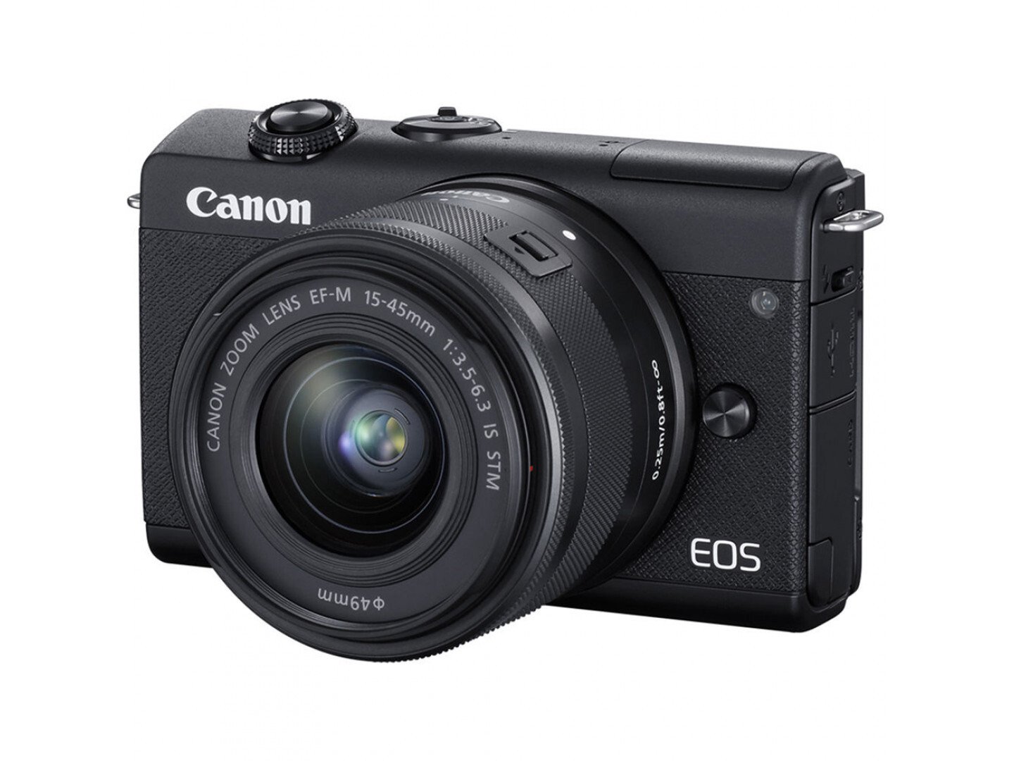 

CANON EOS M200 + 15-45mm IS STM Black (3699C027), Чёрный