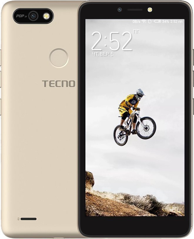 

TECNO POP 2F (B1G) 1/16GB Champagne Gold, Золотой