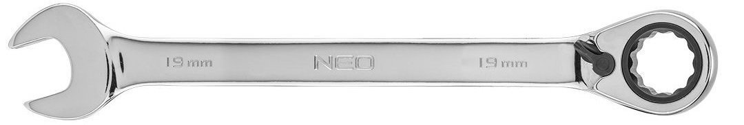 

Neo Tools с трещеткой, 19 мм (09-331), Серебристый