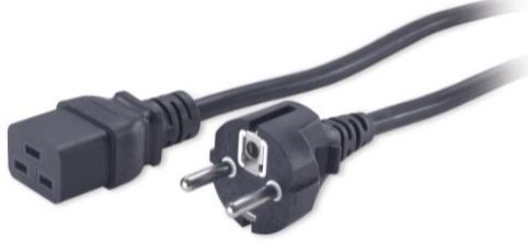 

FSP CEE 7/4(Schuko)-C19,1.5м (42-020908-00G), Чёрный