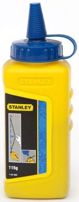 

Stanley Порошок меловой, белый, 115г, универсальное использование (1-47-405)