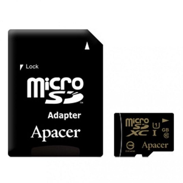 

APACER microSDHX 64GB (Class 10) UHS-I w/ 1 Adapter RP (AP64GMCSX10U1-R)