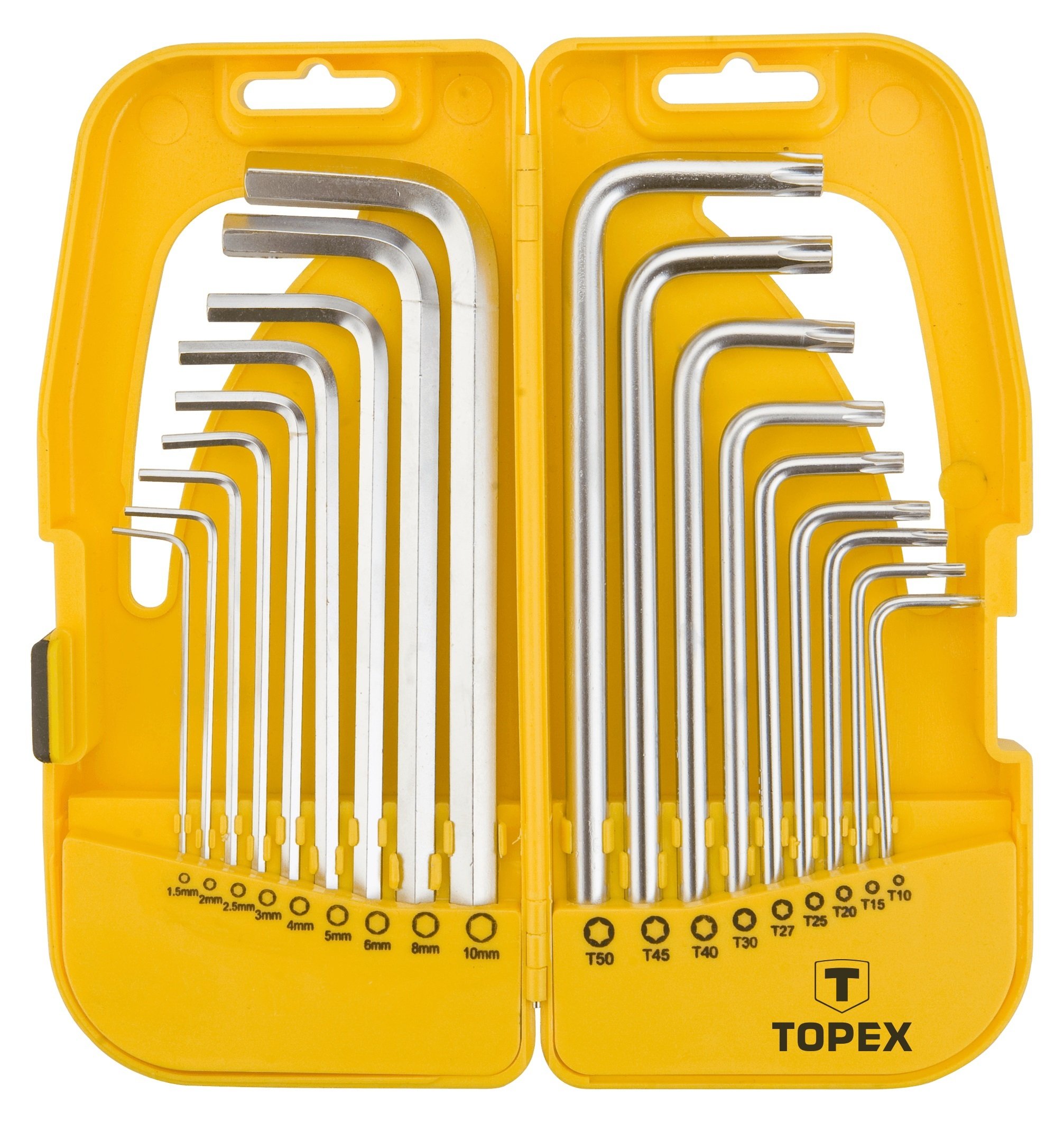 

TOPEX HEX i Torx, 18 шт. (35D953