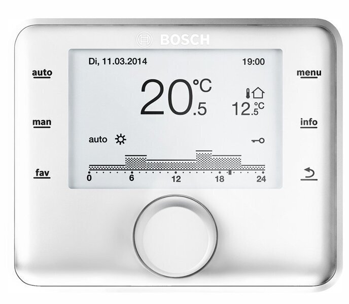

BOSCH Терморегулятор комнатный погодозависимый CW 400 (7738111077)