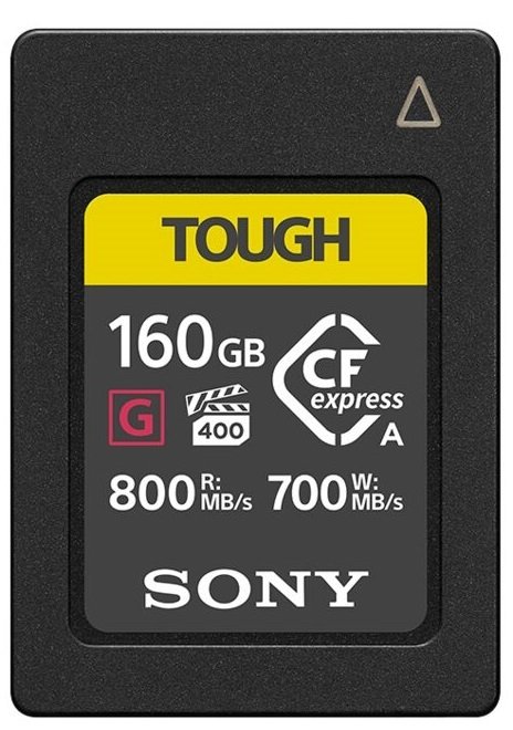 

SONY CFexpress Type A 160GB R800 / W700 Tough (CEAG160T.SYM)