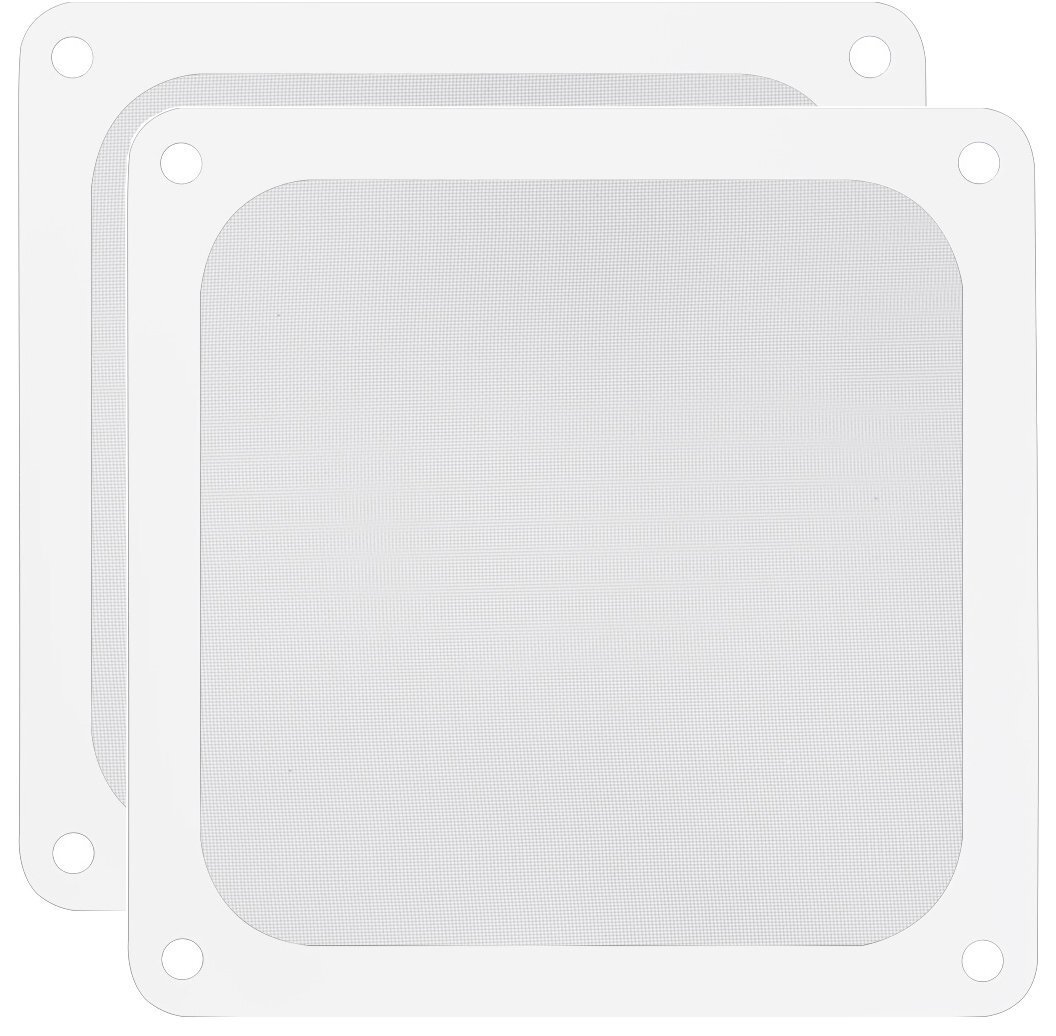 

SILVER STONE Пылевой магнитный фильтр для вентилятора FF143W2PACK (SST-FF143W2PACK), Белый