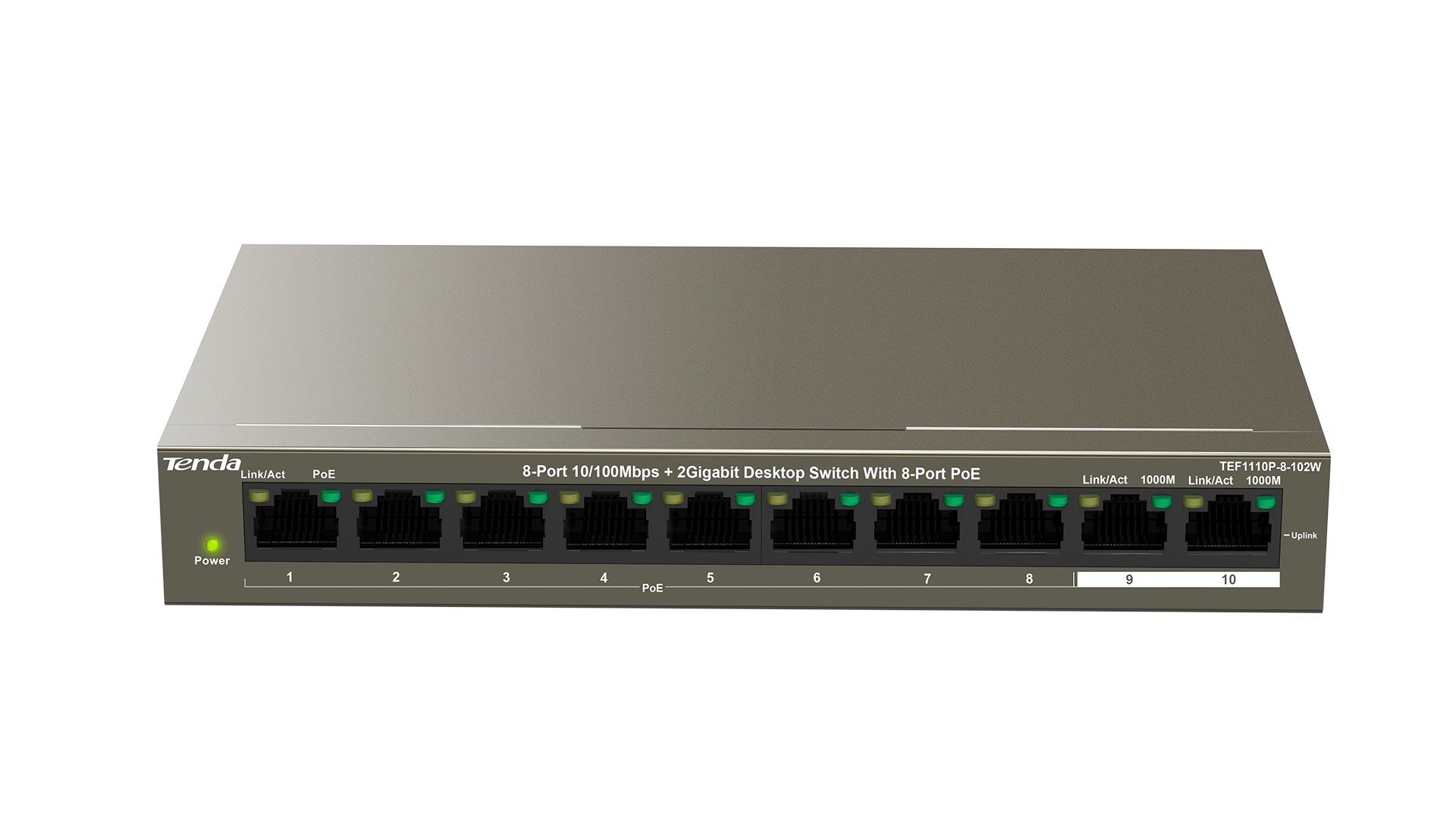

TENDA TEF1110P-8-102W
