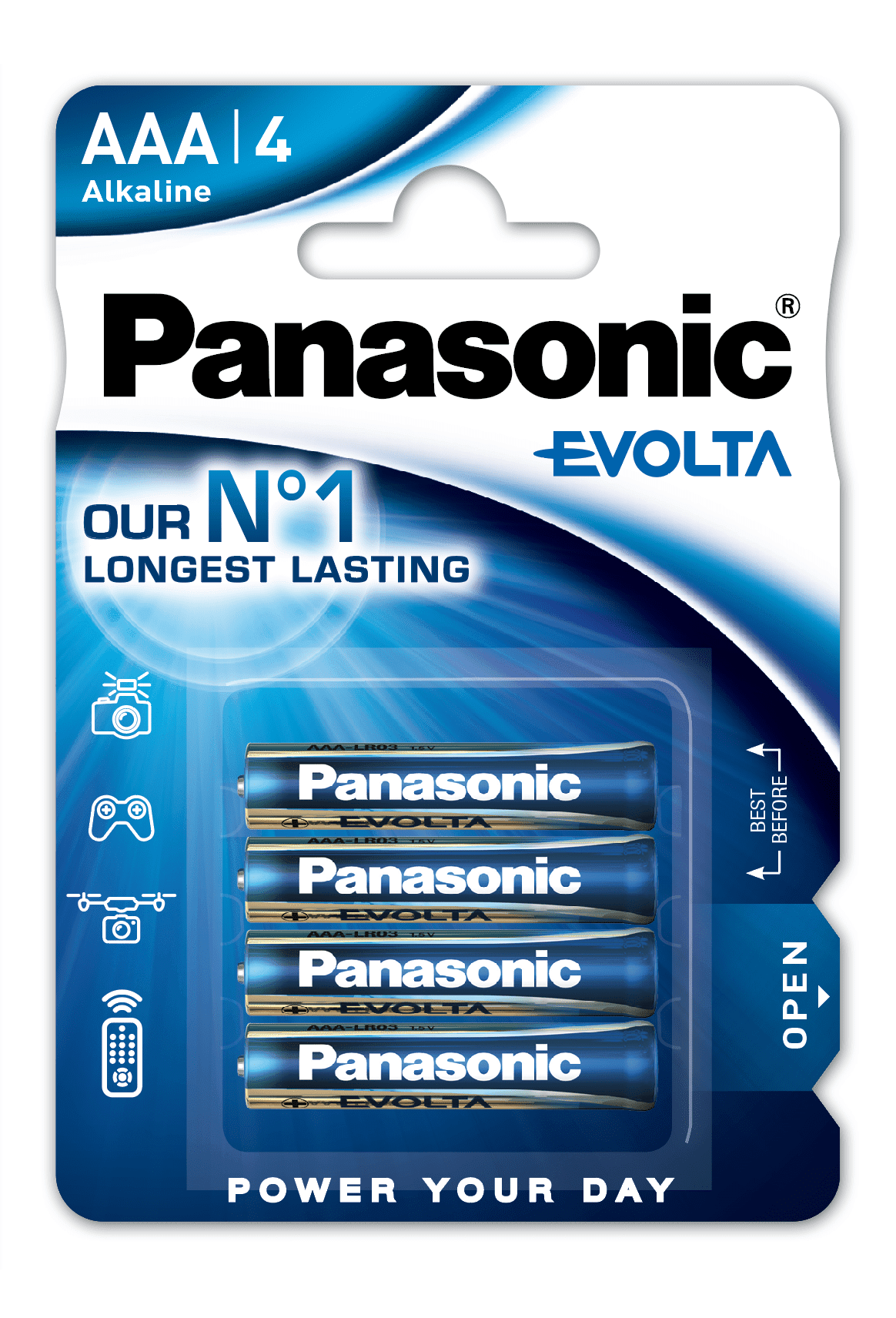 

PANASONIC EVOLTA AAA BLI 4 ALKALINE (LR03EGE/4BP)