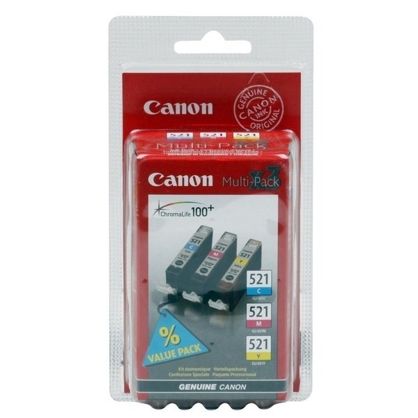 

CANON CLI-426 Cyan/Magenta/Yellow Multi Pack (4557B006)