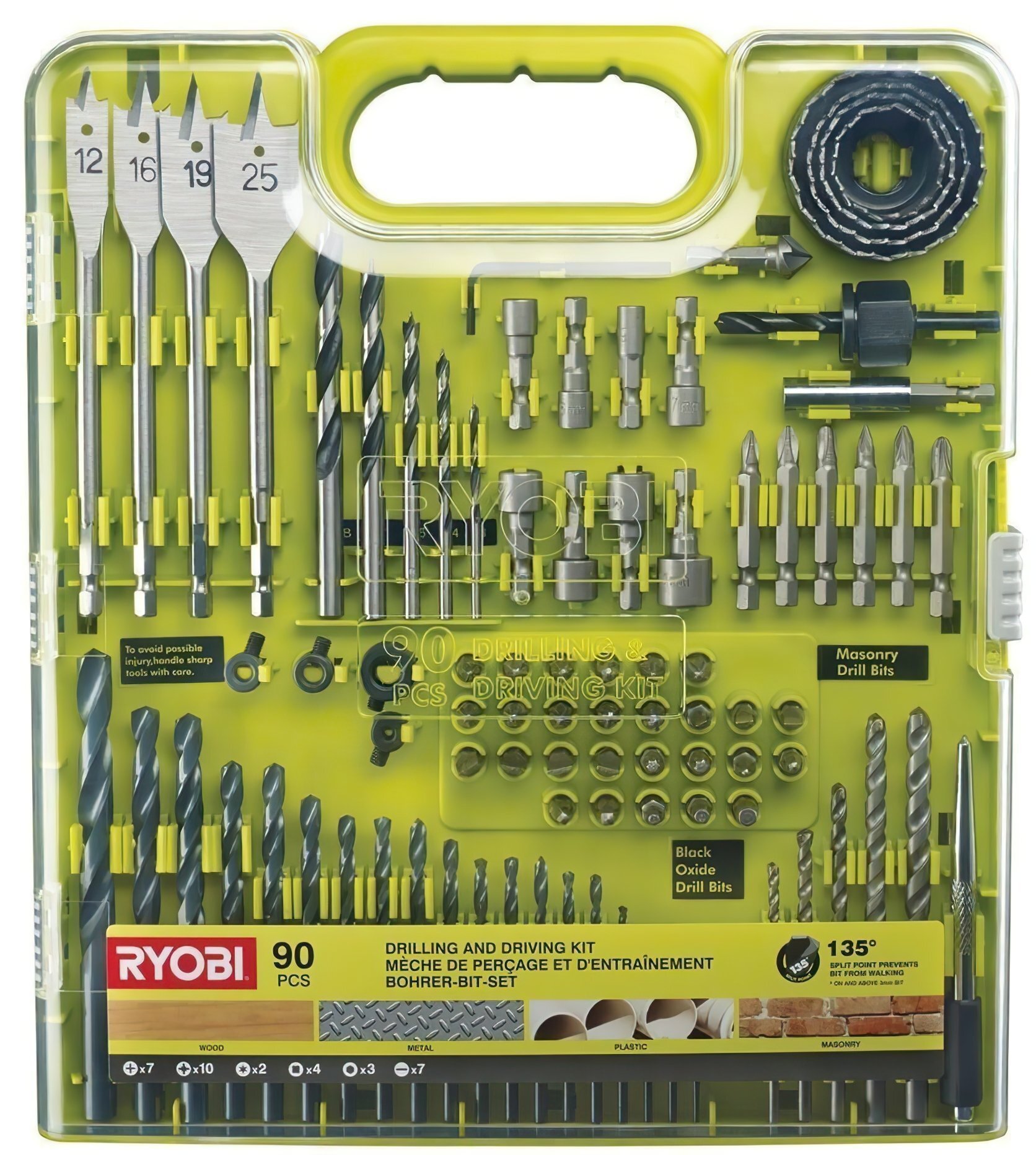 

RYOBI RAKDD90, 90 шт (5132004665)