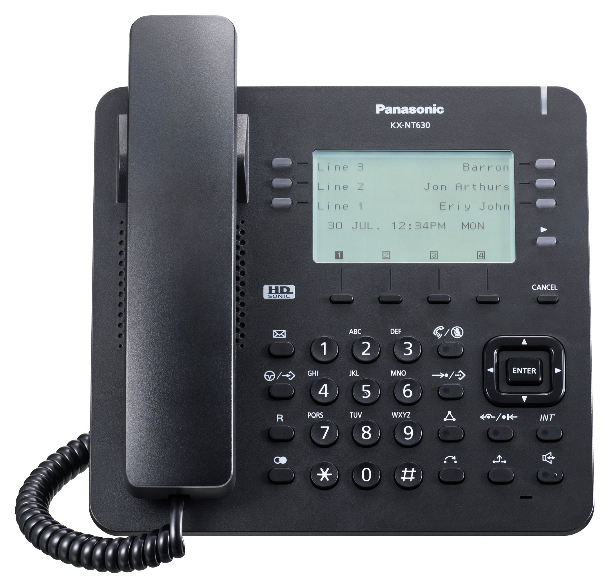 

PANASONIC KX-NT630RU-B, Чёрный