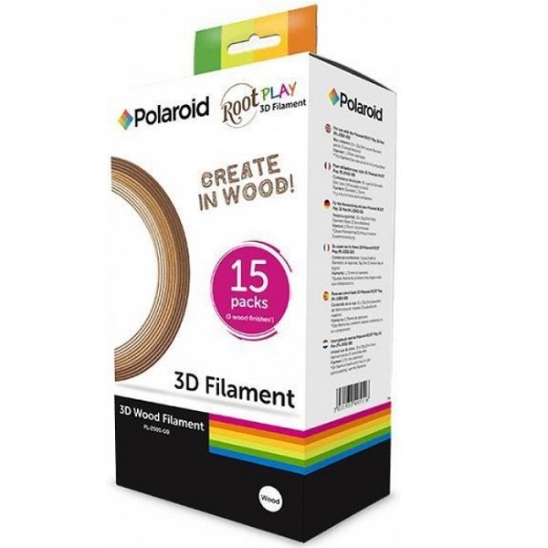 

POLAROID 1.75мм WOOD дерево для ручки 3D Polaroid ROOT 15x5m (PL-2501-00)