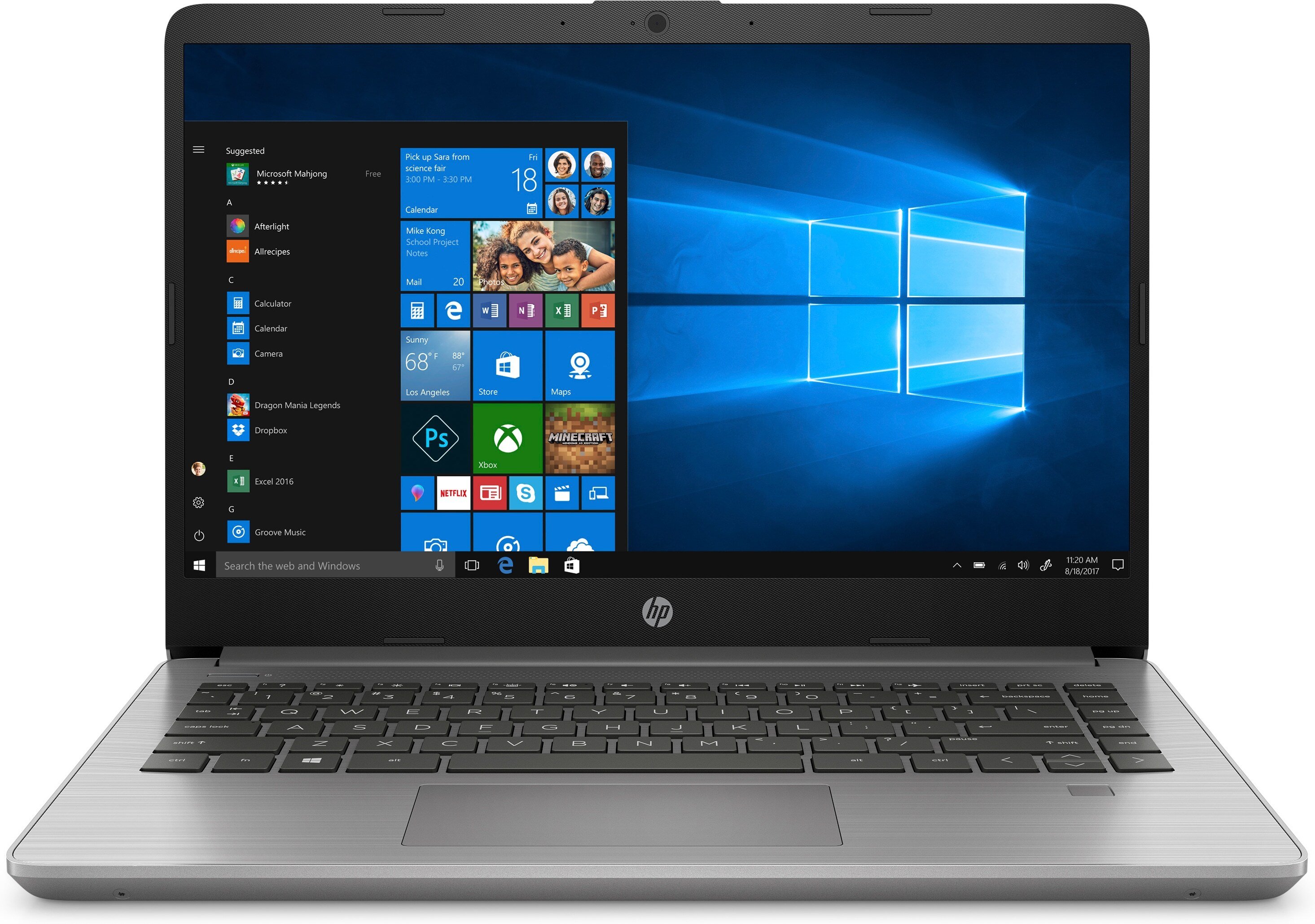 

HP 340S G7 (157B5EA), Серебристый