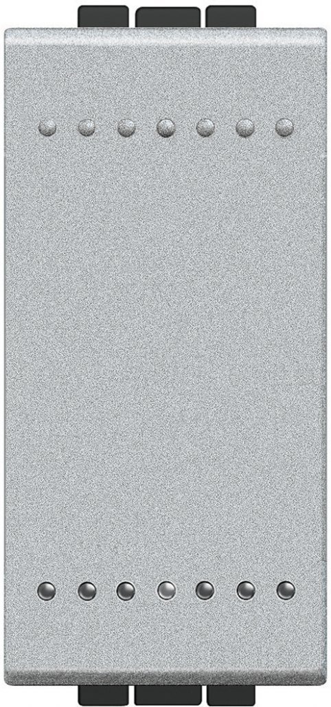 

LEGRAND винтовые клеммы 1 модуль Bticino LivingLight, Алюминий (NT4001N), Серебристый