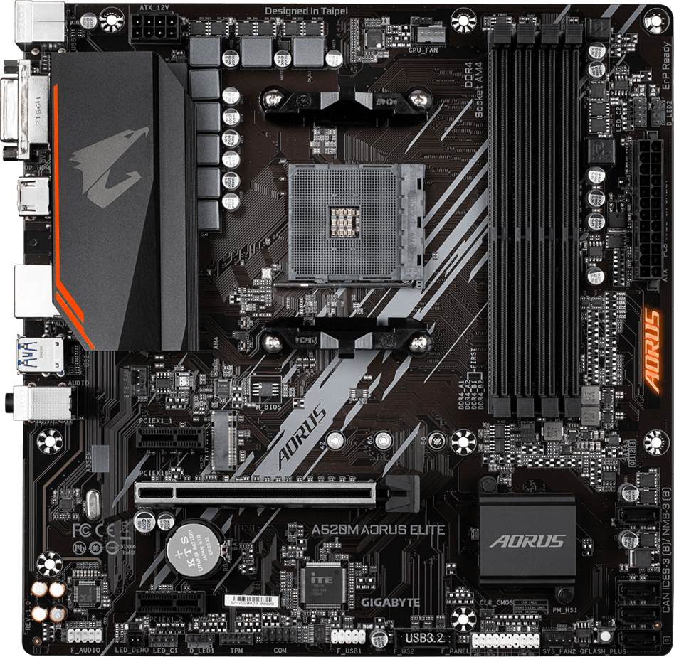 

GIGABYTE A520M AORUS ELITE sAM4