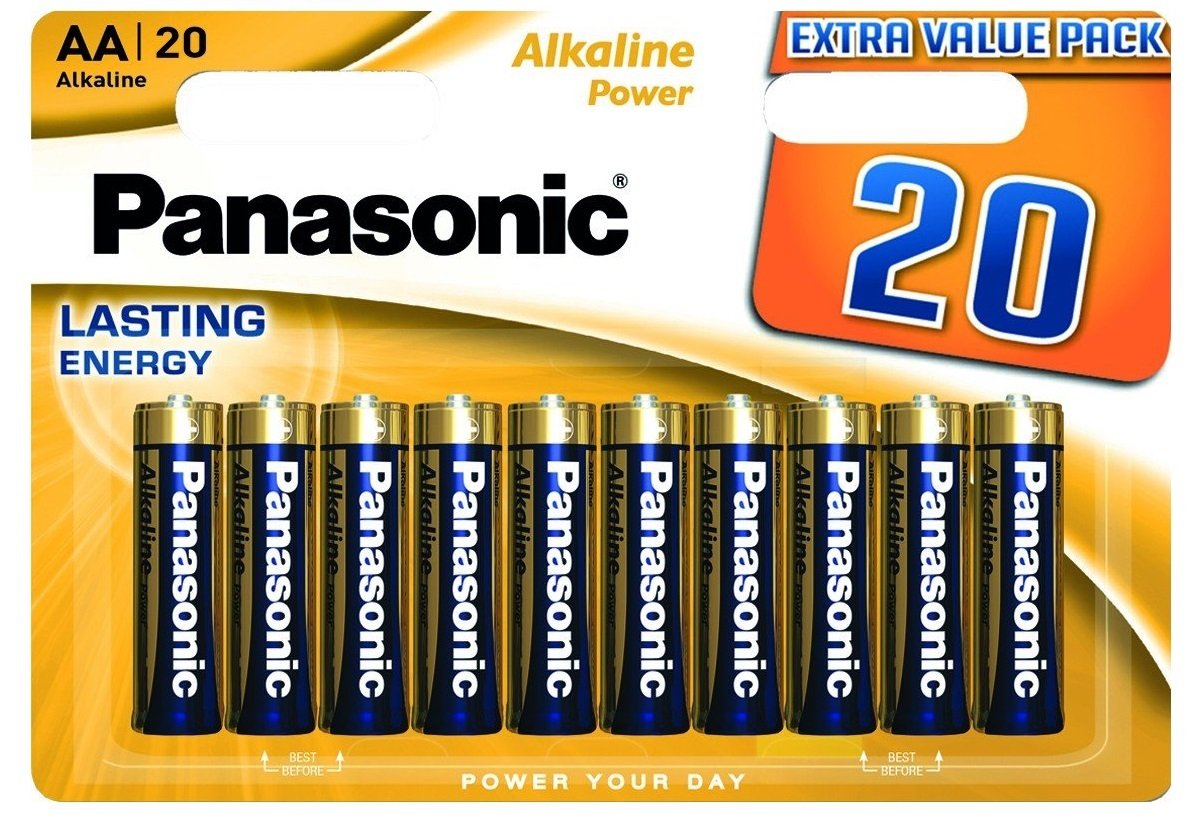 

PANASONIC ALKALINE POWER AA BLI 20 (LR6REB/20BW)