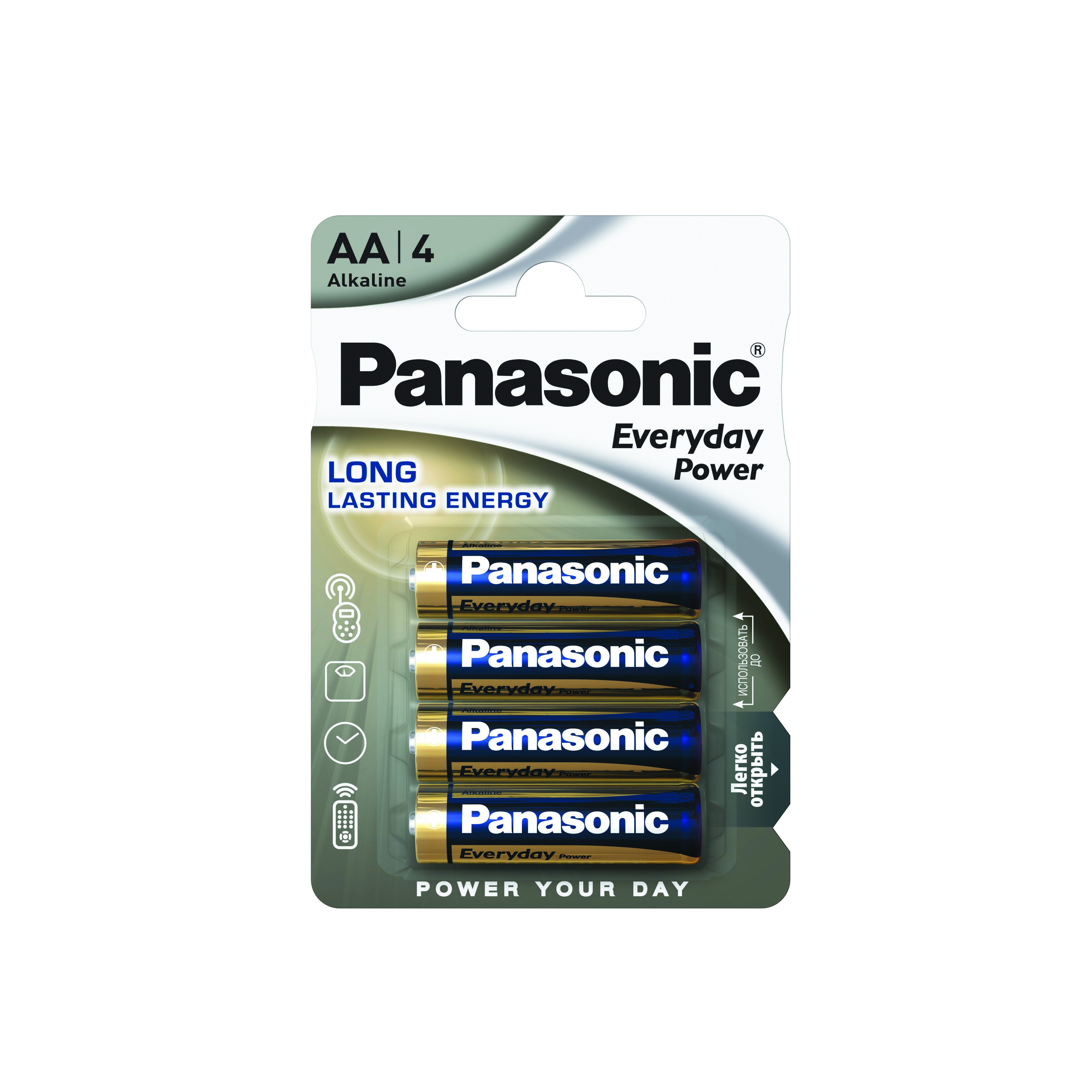 

PANASONIC EVERYDAY POWER AA BLI 4 ALKALINE (LR6REE/4BR)