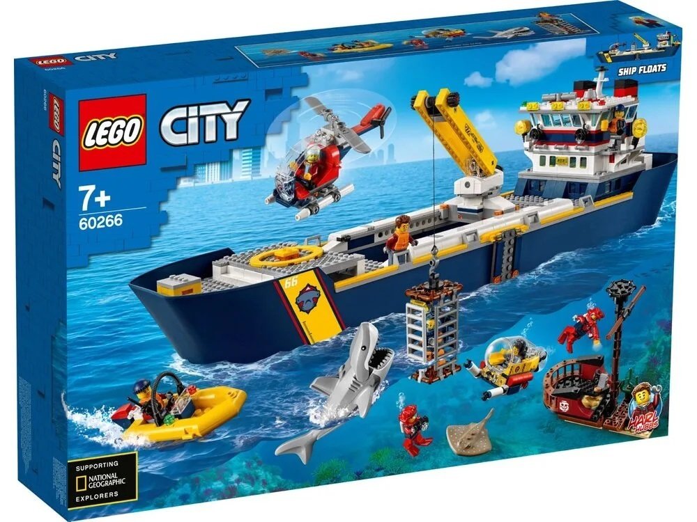 

LEGO City Океан: Дослідницьке судно (60266)