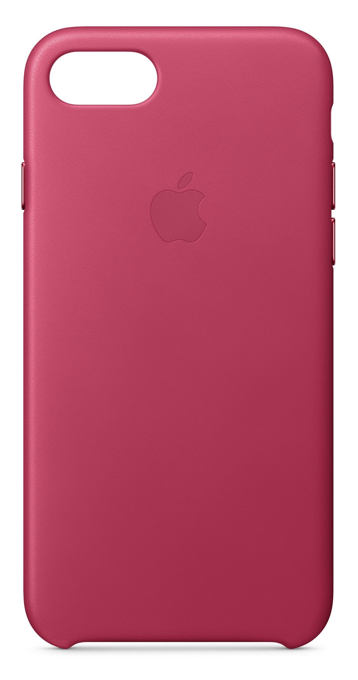 

APPLE Leather Case для iPhone 8 / 7 Pink Fuchsia (MQHG2ZM/A, Розовый