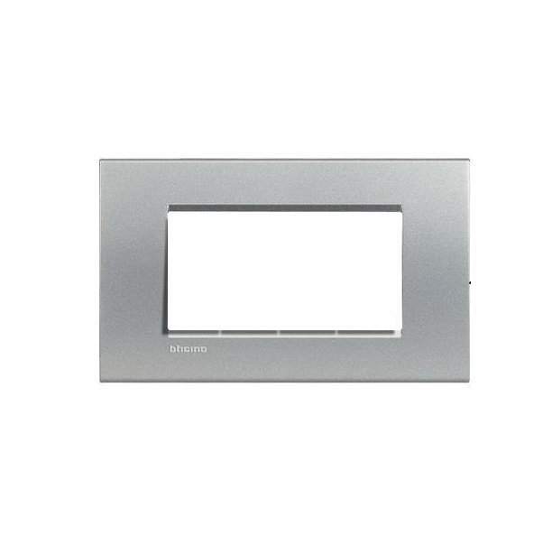

LEGRAND Bticino LivingLight 4 модуля, Алюминий (LNA4804TE)