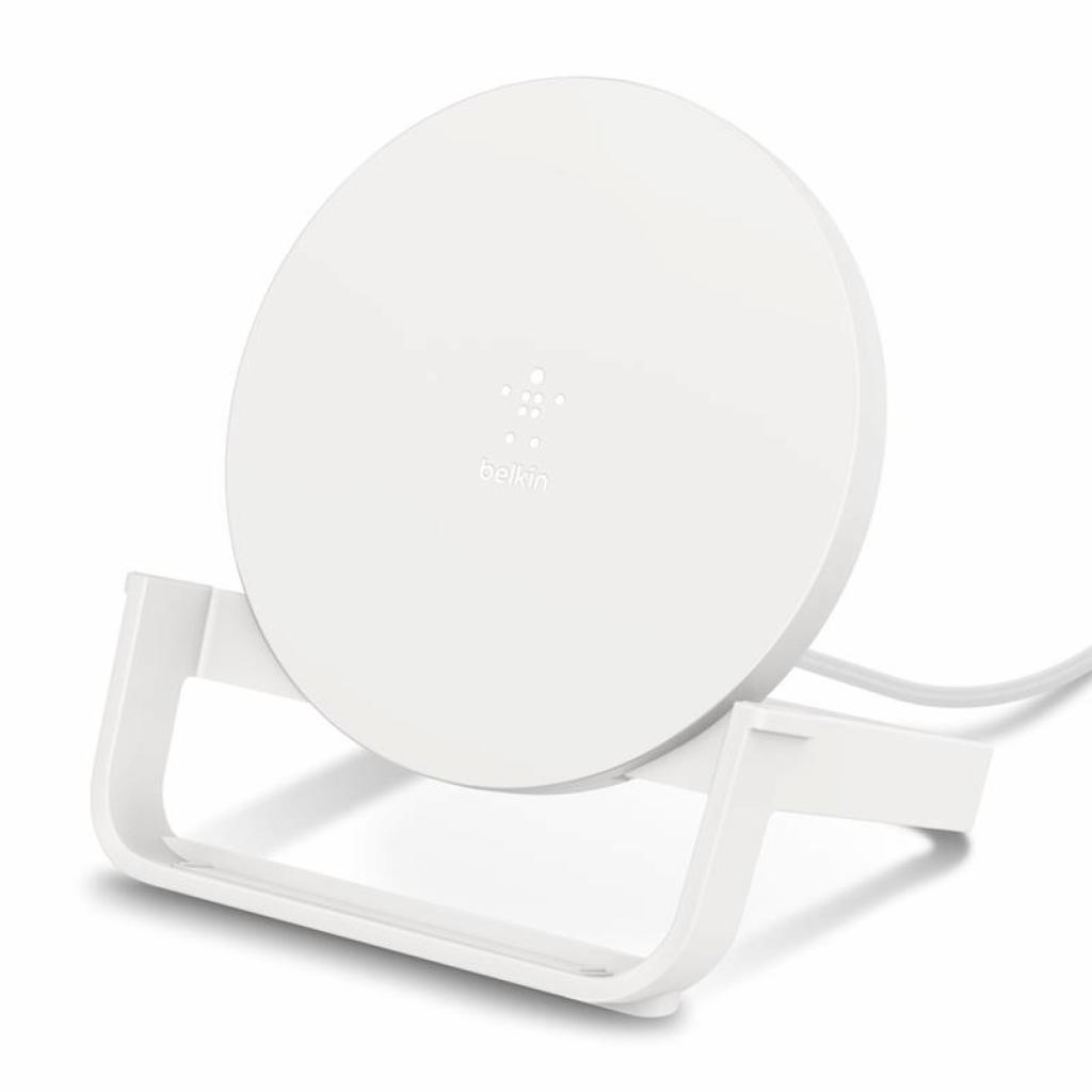 

BELKIN Stand Wireless Charging Qi, 10W, white (WIB001VFWH)