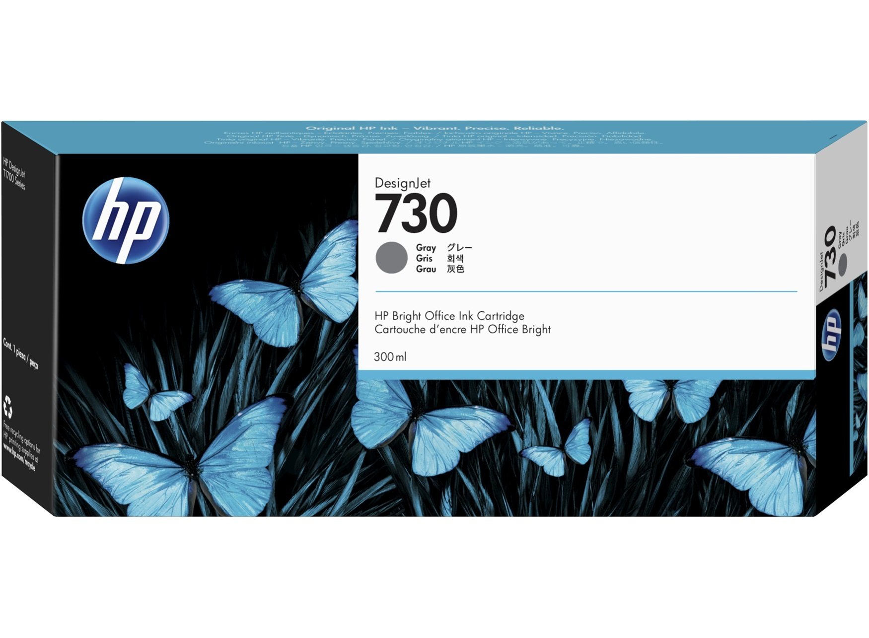 

HP 730 Gray 300 ml (P2V72A)