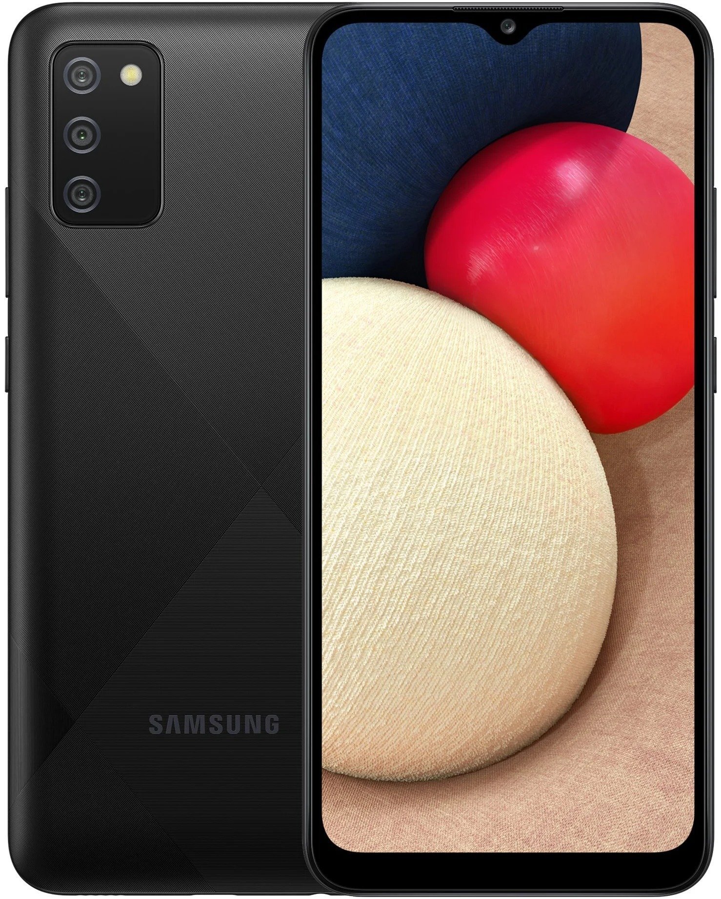 

SAMSUNG Galaxy A02s Black, Чёрный