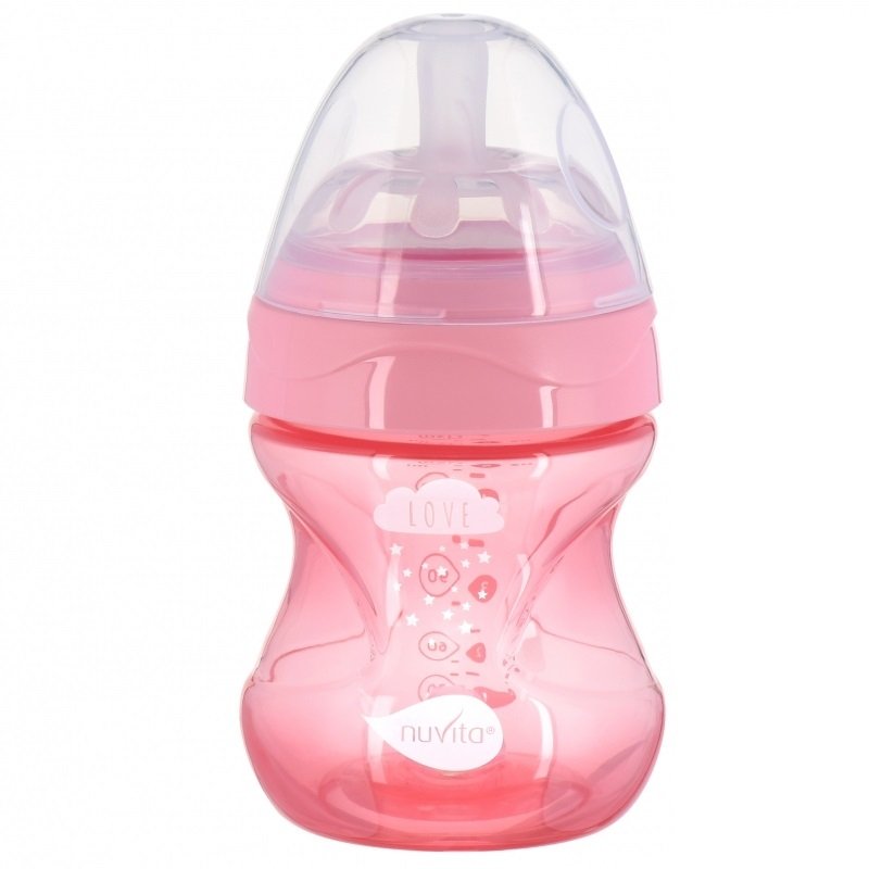 

NUVITA NV6012 Mimic Cool 150мл 0м+ Антиколиковая, розовая (NV6012PINK), Розовый