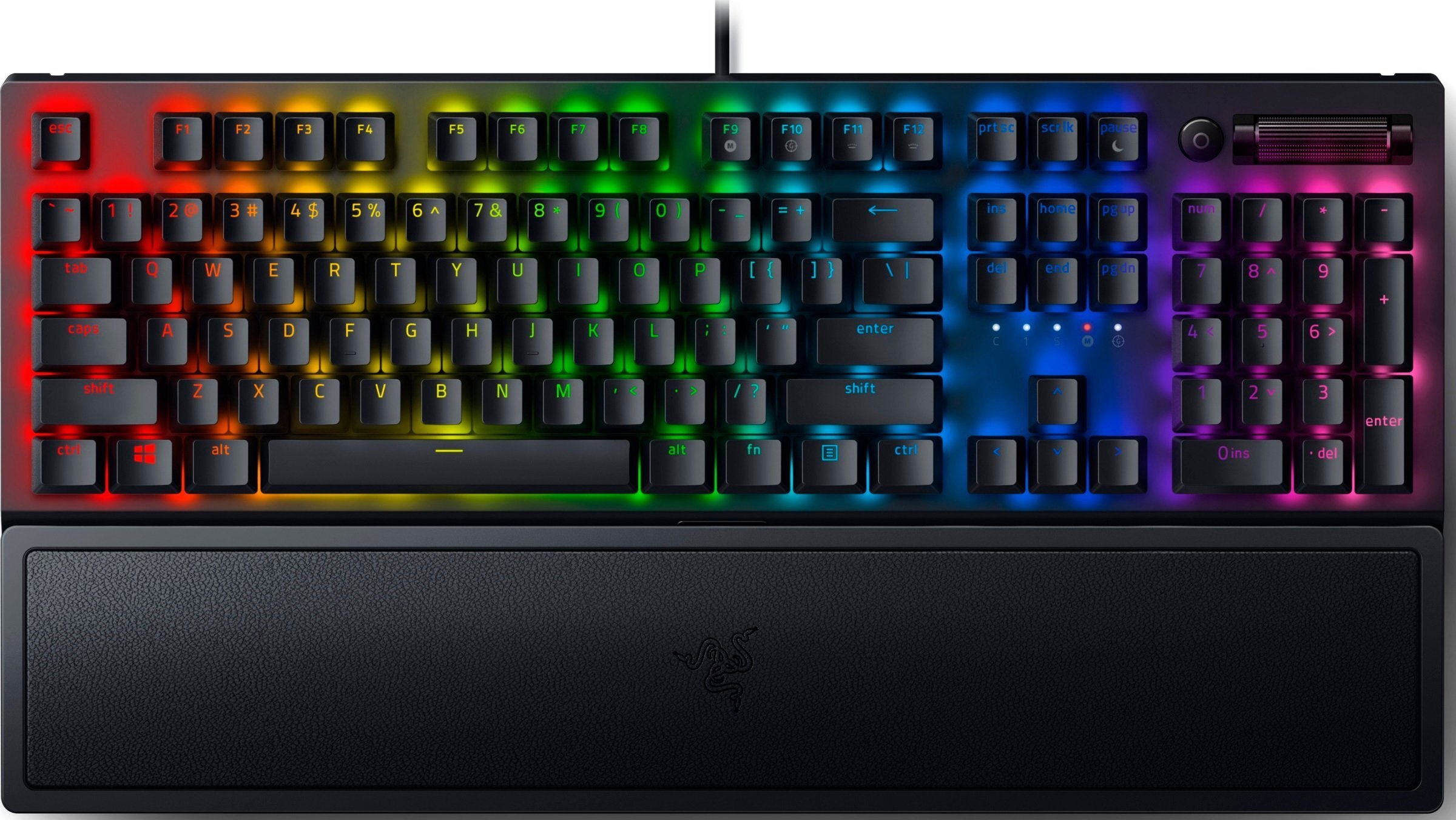 

RAZER BlackWidow V3 (Yellow Switch) - Russian Layout (RZ03-03542100-R3R1), Чёрный