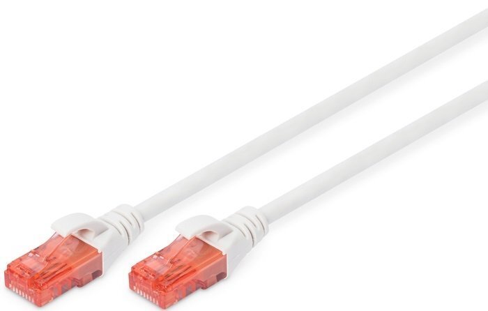 

DIGITUS CAT 6 UTP, 0.5м, AWG 26/7, Cu, LSZH, белый (DK-1617-005/WH)