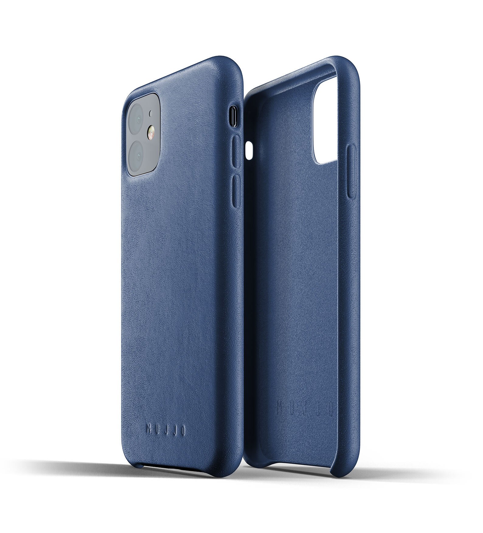 Акция на MUJJO для Apple iPhone 11 Full Leather Monaco Blue (MUJJO-CL-005-BL) от Repka