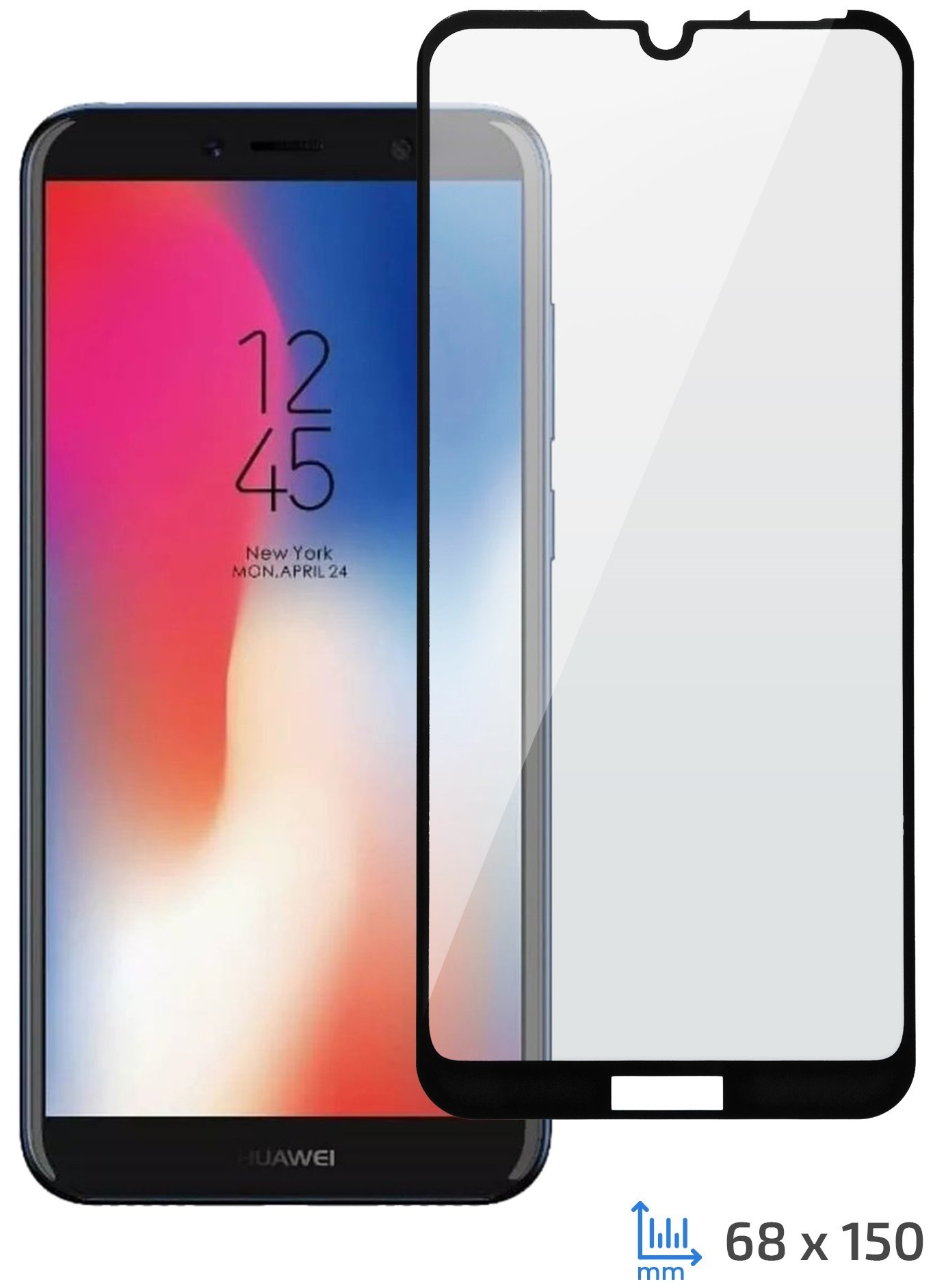 

2E для Huawei Y6 2019 2.5D FCFG Black border (2E-H-Y6-19-LTFCFG-BB)