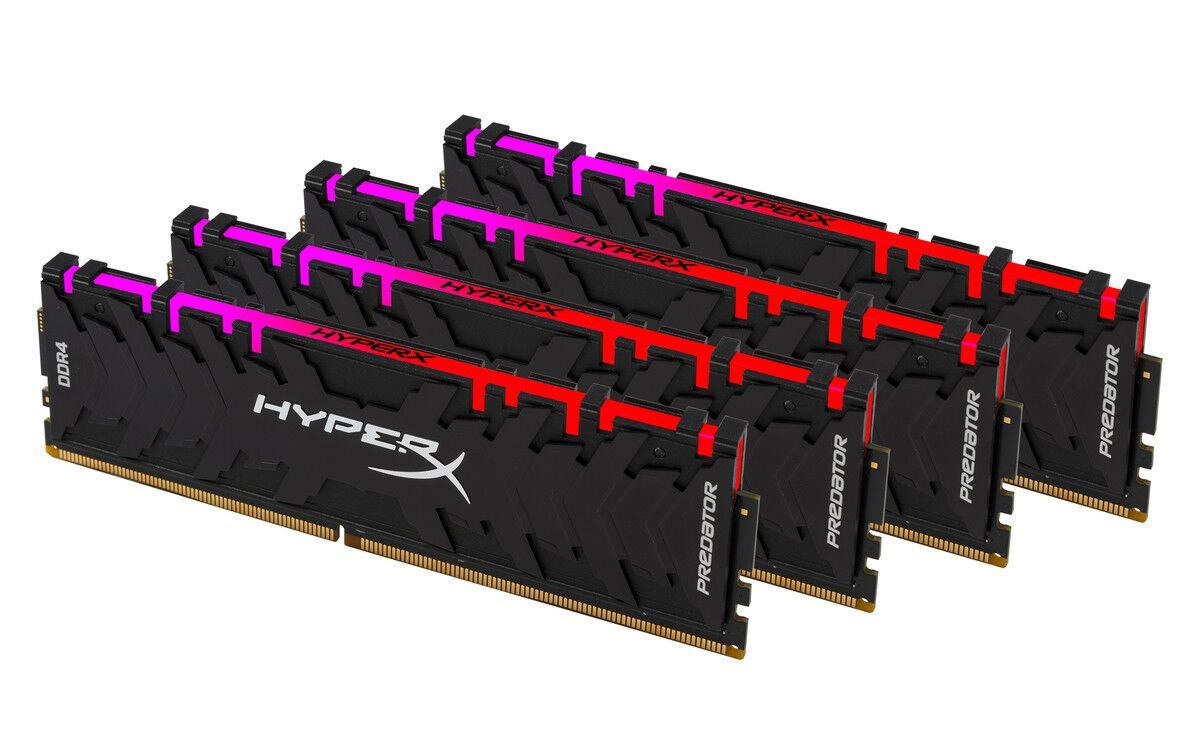

HyperX DDR4-3200 4x8GB Predator RGB (HX432C16PB3AK4/32)