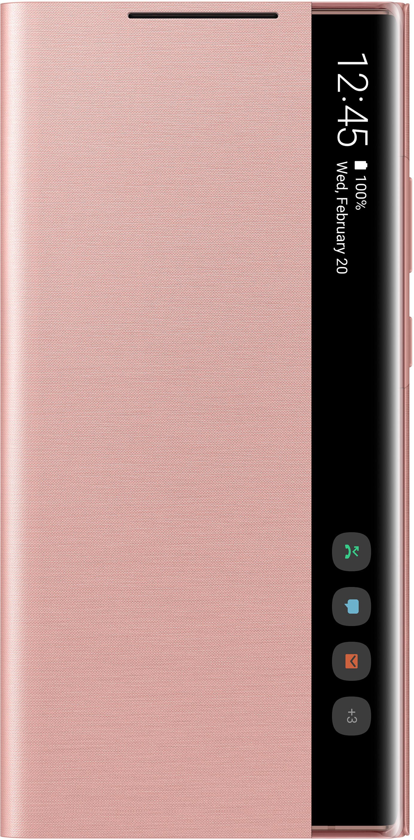 

SAMSUNG для Galaxy Note 20 Ultra Clear View Cover Copper Brown (EF-ZN985CAEGRU)