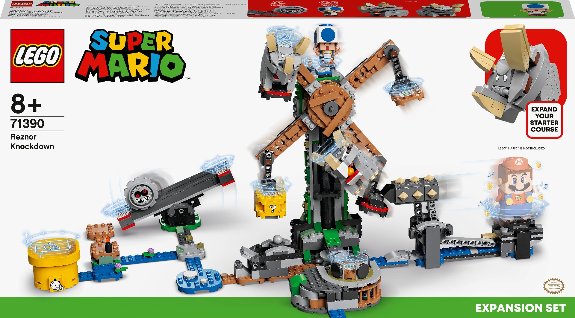 

LEGO Super Mario Схватка с Резнором. Дополнительный уровень (71390)
