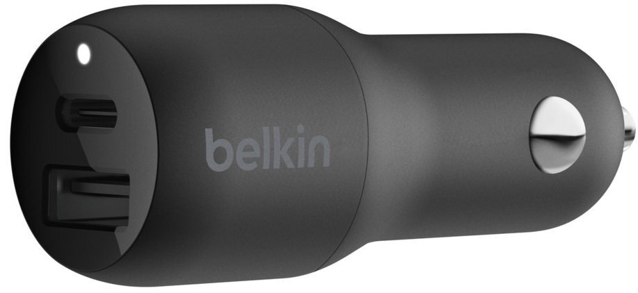 

BELKIN Car Charger 32W PD Dual Black (CCB003btBK), Чёрный