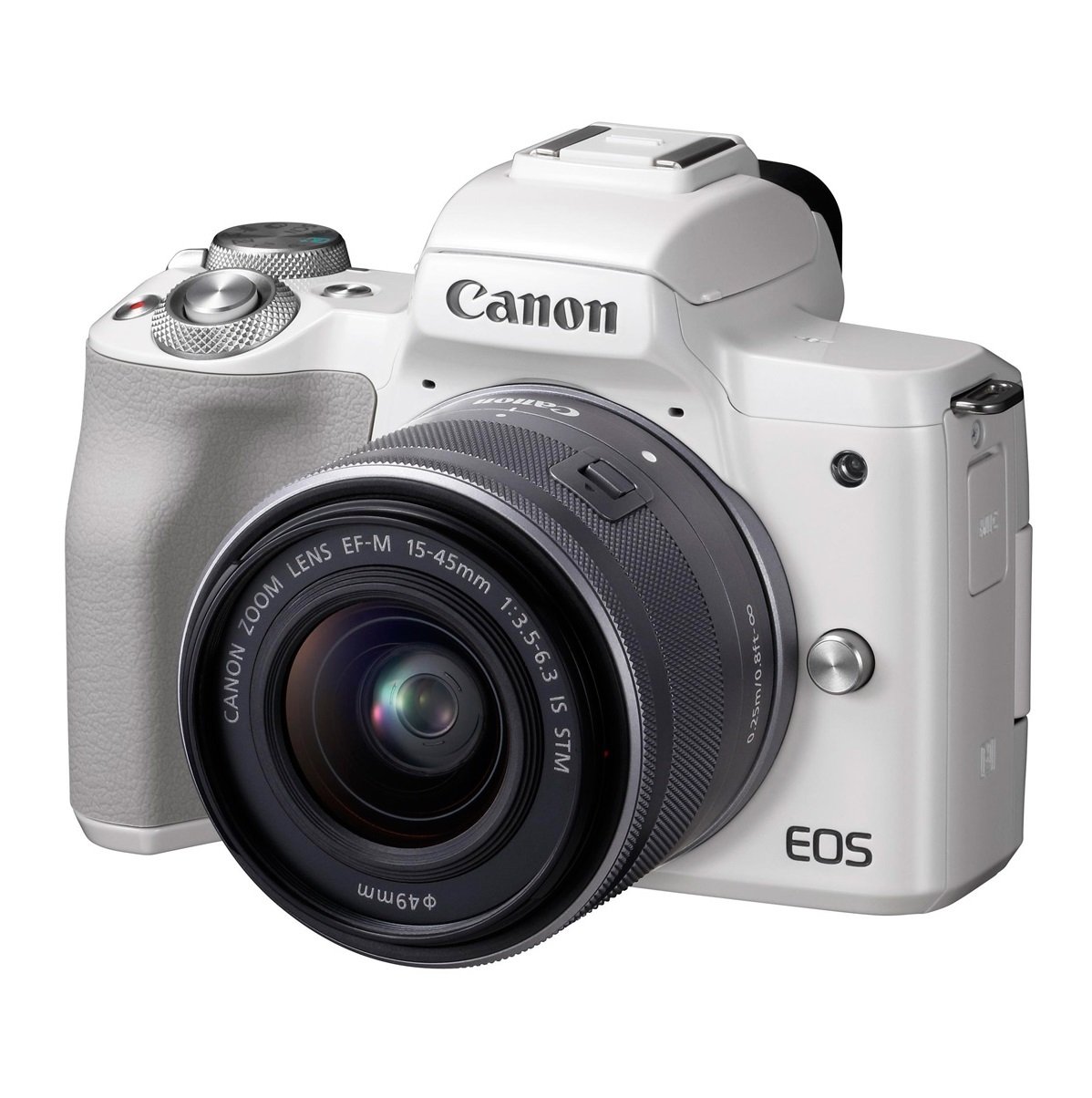 

CANON EOS M50 + 15-45 IS STM Kit White, Белый