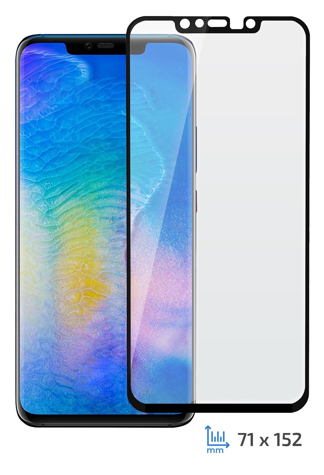 

2E Huawei Mate 20 Pro 3D Black border EG (2E-TGHW-M20P-3D-BB)