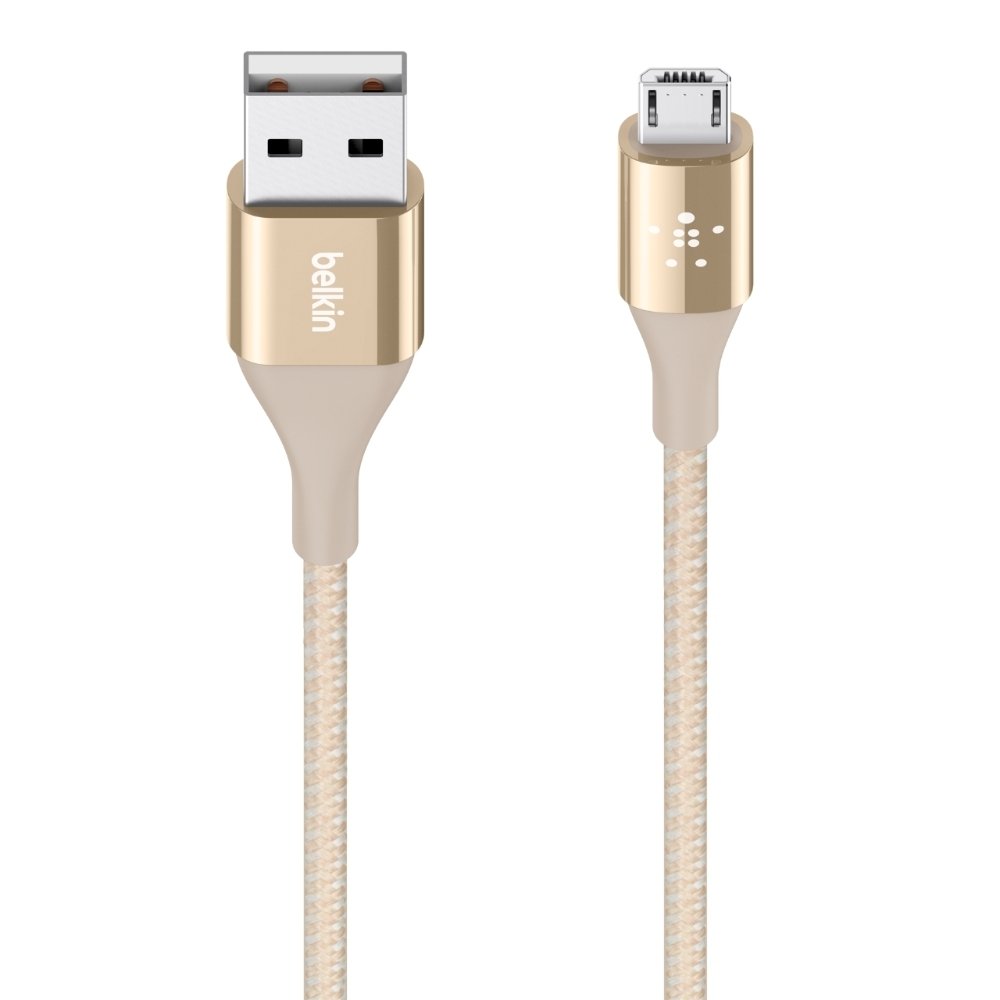 

Belkin DuraTek Mixit USB-A - MicroUSB 2.4A 1.2m Gold (F2CU051BT04-GLD), Золотой