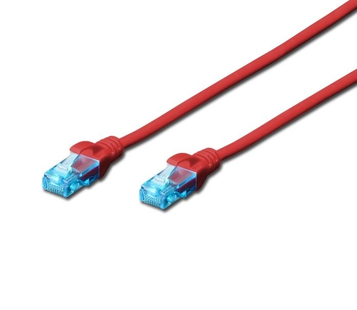 

DIGITUS CCA CAT 5e UTP, 2м, AWG 26/7, PVC, красный (DK-1512-020/R)