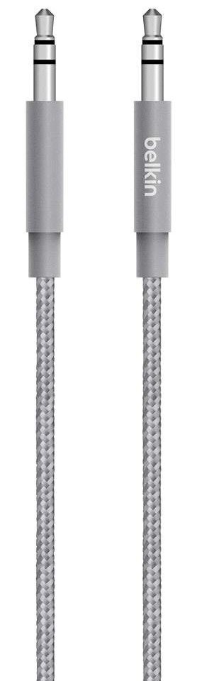 

BELKIN jack 3.5mm - jack 3.5mm Premium 1.2m gray (AV10164BT04-GRY)