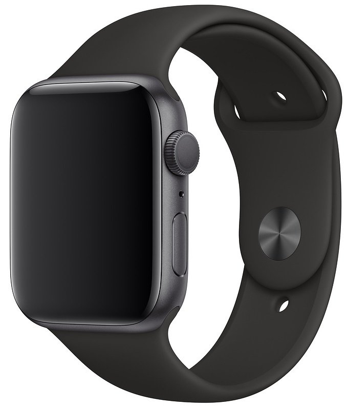 

APPLE for Watch 44mm Black Sport Band M/L & X/L (MU9L2ZM/A), Чёрный