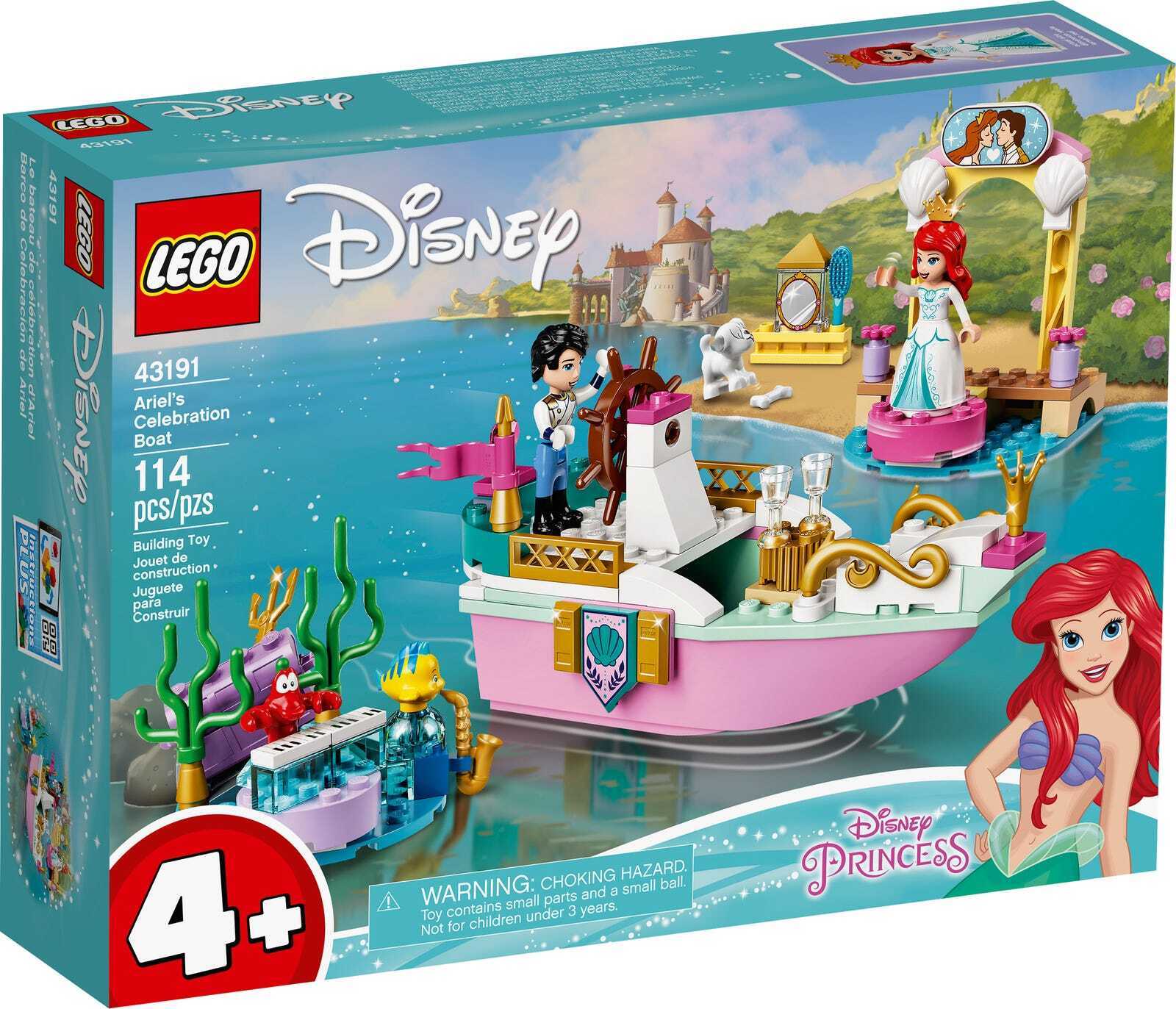 

LEGO Disney Princess Праздничный корабль Ариэль (43191)