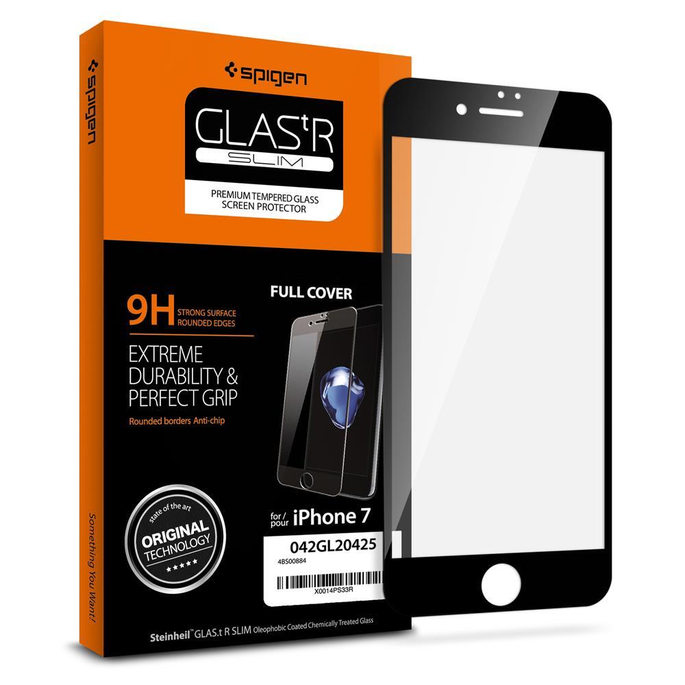 

Spigen для iPhone SE/8/7 FC Black (1 pack) (042GL20425)