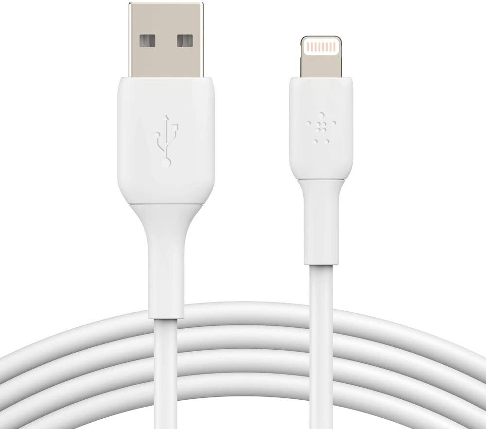 

BELKIN USB-A-Lightning 3m PVC White (CAA001BT3MWH), Белый